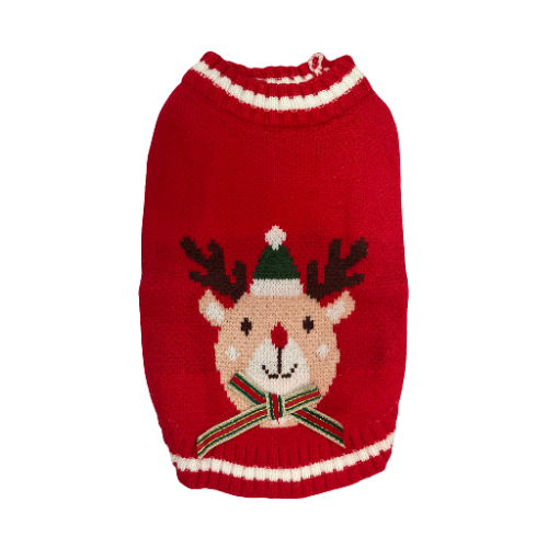 Suéter navideño de reno