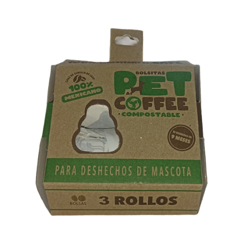 Bolsas compostables de café 3 rollos