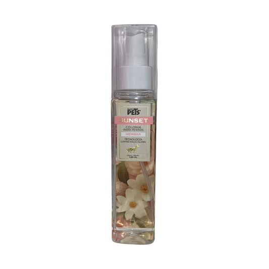 Colonia premium para perro hembra Sunset 140 ml