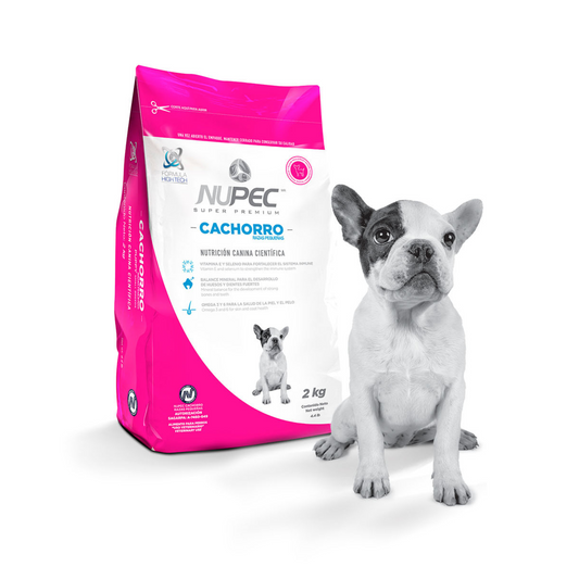 Nupec alimento para perro cachorro de raza pequeña