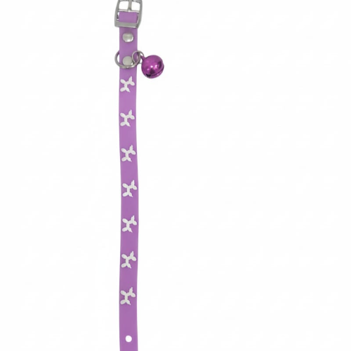 Collar de hule con hebilla perrito de globo