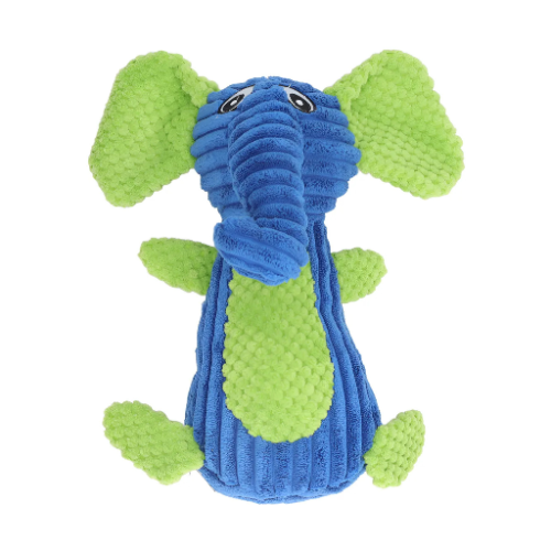 Peluche de elefante de pana