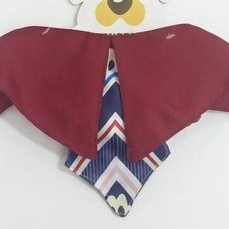 Collar con cuello y corbata