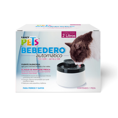 Bebedero fuente automático