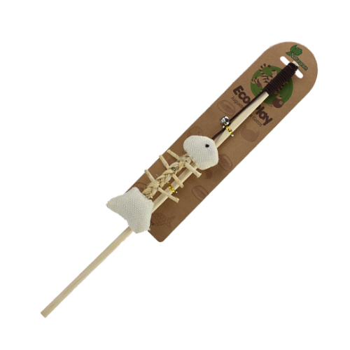 Vara con esqueleto de pez