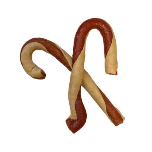 Bastón de caramelo de carnaza