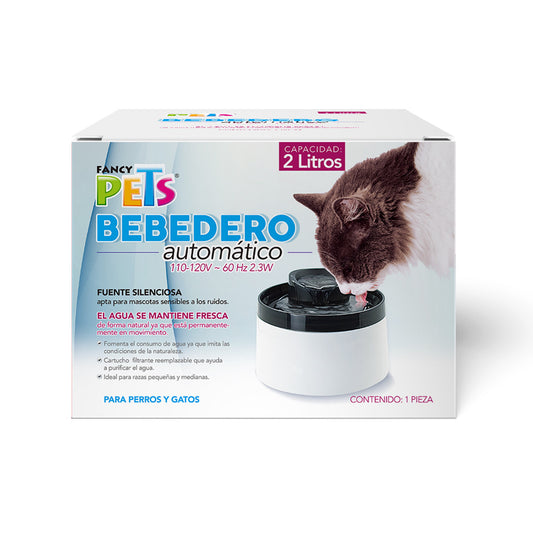 Bebedero fuente automático