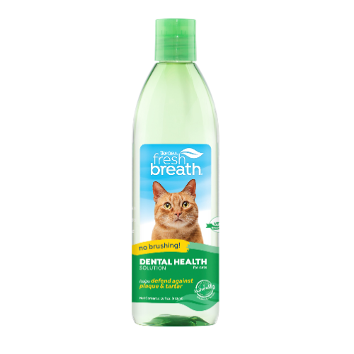 Solución dental aliento fresco para gatos