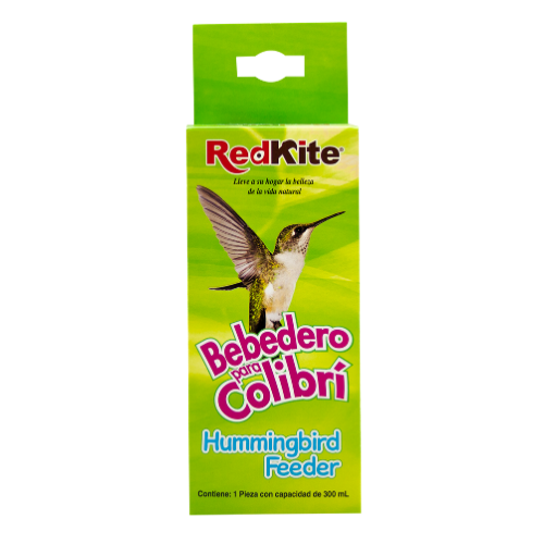 Bebedero sencillo para colibrí