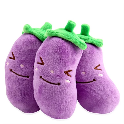 Berenjena de peluche