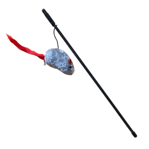 Vara con ratón chillador